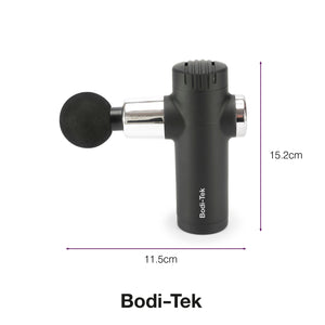 Bodi-Tek Mini Deep Tissue Massage Gun dimensions
