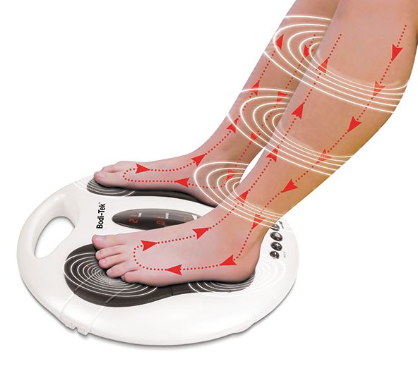 Leg Circulation Booster In Use