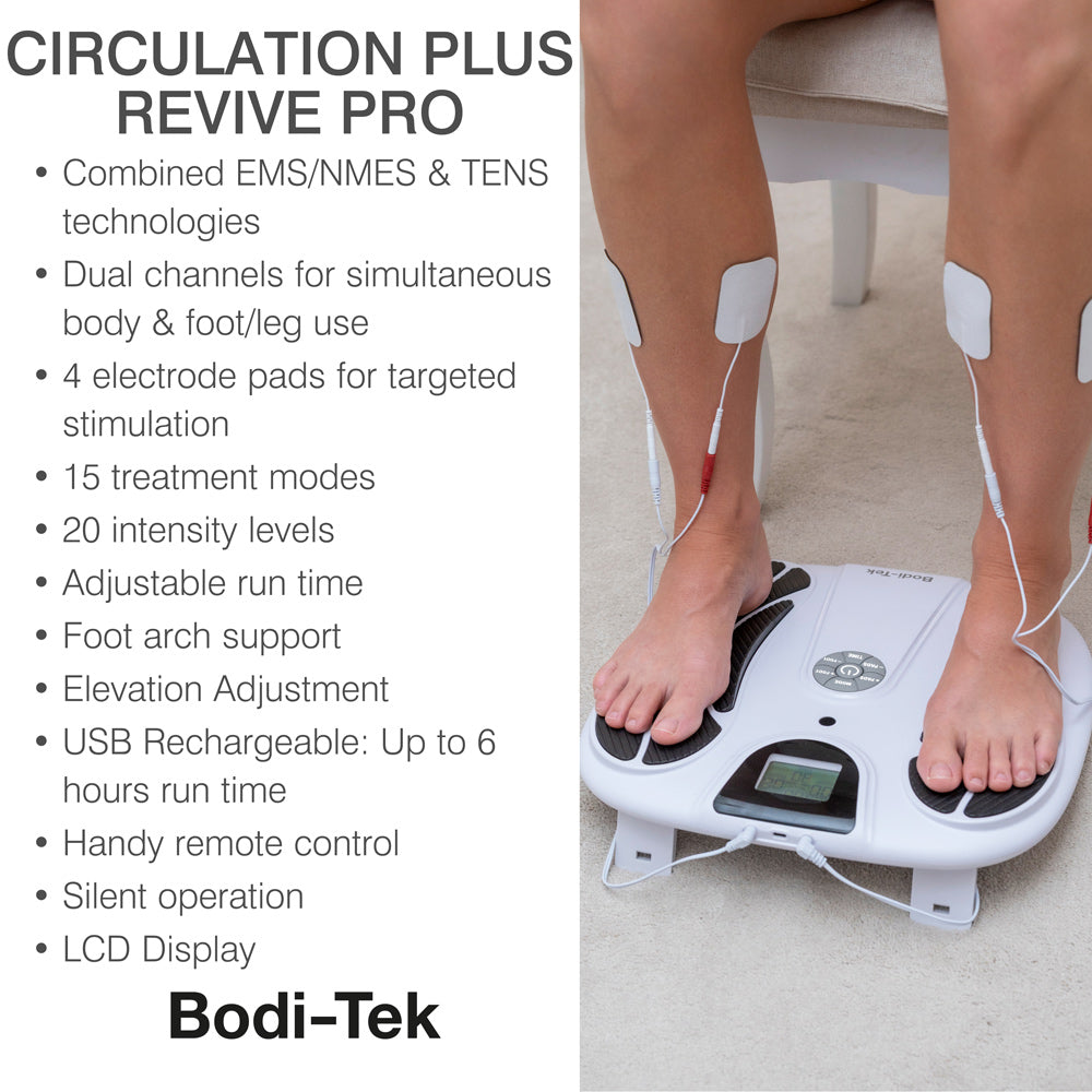 Bodi-Tek CIRCULATION PLUS REVIVE PRO list of product features