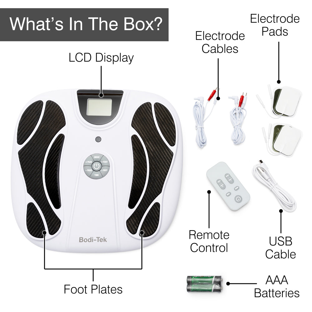 Bodi-tek CIRCULATION PLUS REVIVE PRO 'whats in the box'