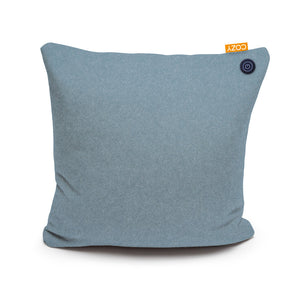 Blue Square Heated Cushion
