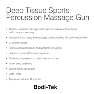 Deep Tissue Sports Massage Gun