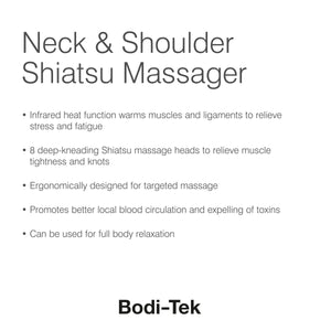 Neck & Shoulder Shiatsu Massager